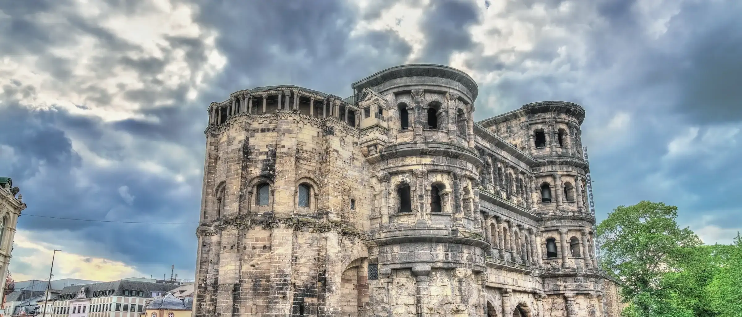 Die Porta Nigra in Trier
